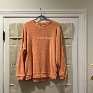 Southern Marsh Coral Pullover